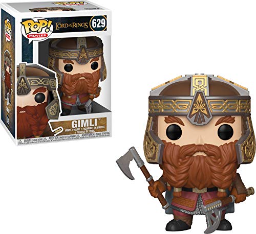 Funko Pop Movies: Lord of The Rings - Gimli Collectible Figure, Multicolor