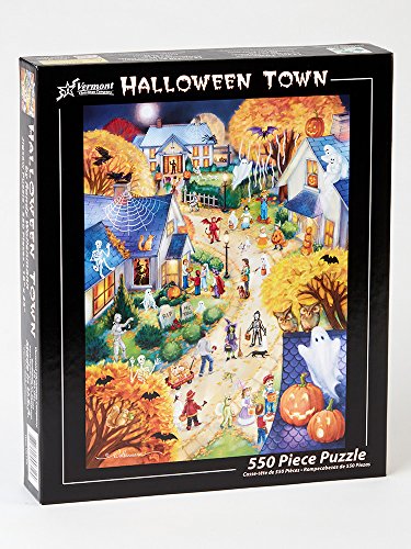 Vermont Christmas Company Halloween Town Jigsaw Puzzle 550 Piece