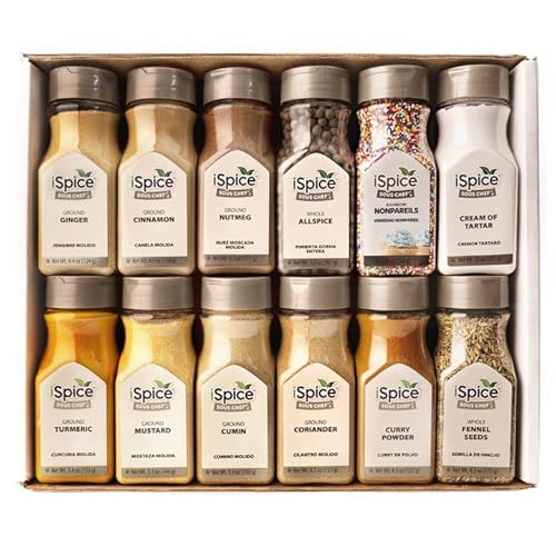 iSpice Starter Spice Set- Herb Spices and Seasonings Sets, Spices Set For Gifts Home Basic Seasonings for Cooking(Total Kitchen- 48 pack) 2