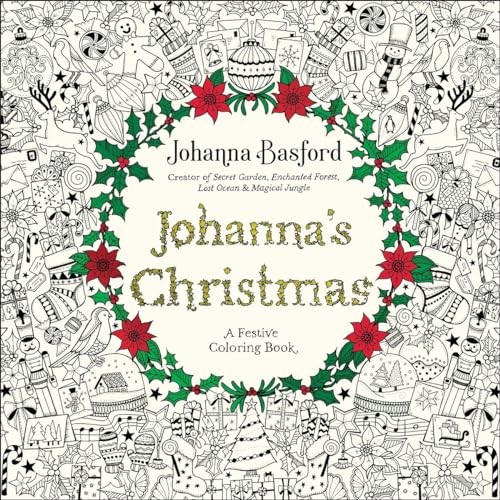 Johanna's Christmas: A Festive Coloring Book for Adults