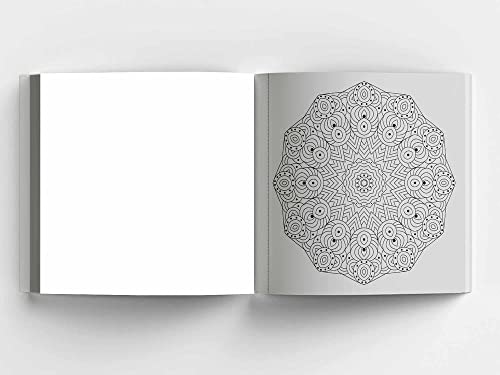 Mandala Art: Colouring books for Adults with tear out sheets