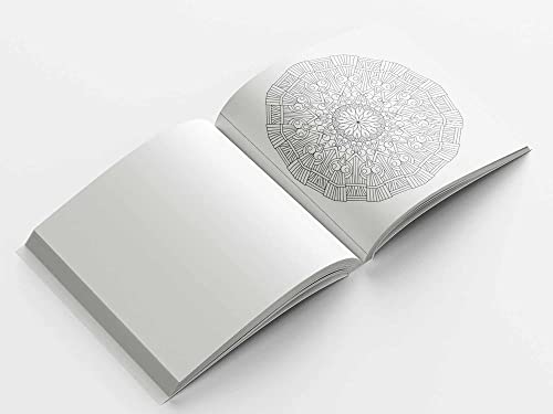 Mandala Art: Colouring books for Adults with tear out sheets