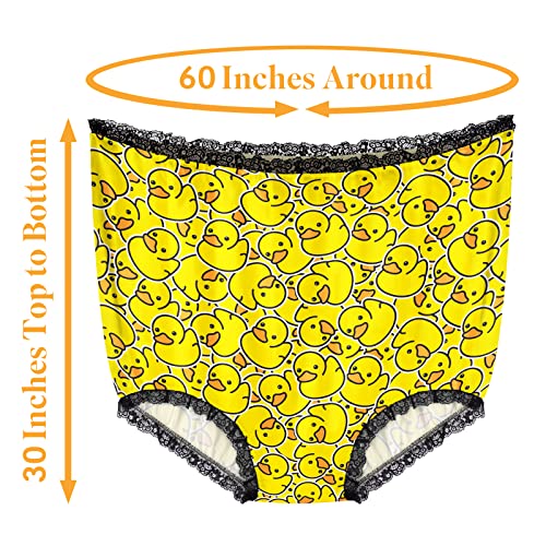 FreeNFond Granny Panties Funny Gag Gifts for Adult Women Men Wedding Party Bride Big Mama Undies Prank Giant Mormon Underwear