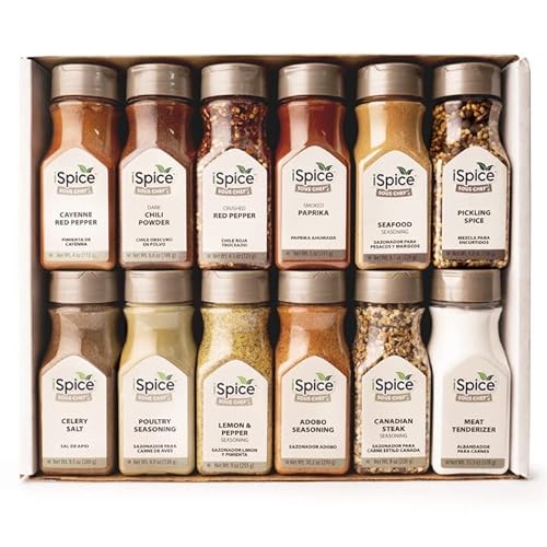 iSpice Starter Spice Set- Herb Spices and Seasonings Sets, Spices Set For Gifts Home Basic Seasonings for Cooking(Total Kitchen- 48 pack) 2