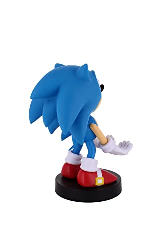 Exquisite Gaming: Sonic - Mobile Phone & Gaming Controller Holder, Sonic The Hedgehog Device Stand, Cable Guys, Sony Licensed Figure