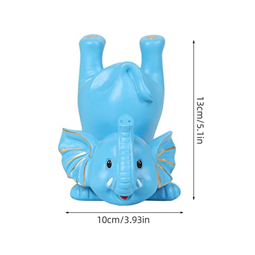 Keebgyy Animal Glasses Holder Stand, Cute Elephant Eyeglass Stand Holder Decorative Glasses Stand Sunglasses Display Stand Glasses Accessories for Desktop Decor and Gift