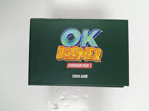 QUOKKA OK Boomer Family Game - Board Games for Family Night - Trivia Card Games for Adults & Kids - Fun Party Millennials vs Boomers Game for All Ages 12+