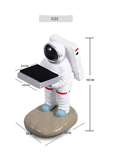 HJKKBLC Resin Watch Stand Individuality Old Housekeeper Watch Storage Boxes Case Fashion Watch Display Case Jewelry Gift Organizer (Color : Big Housekeeper) (Astronaut)