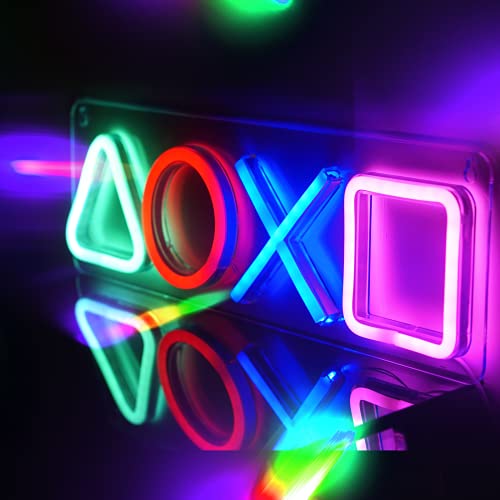 Neon Light Signs, LED Neon Art Decorative(Geometry)