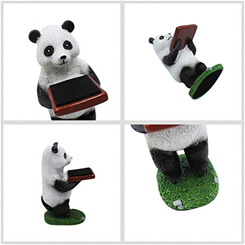 JUMISEE Cute Panda Watch Stand Creative Watch Storage Jewelry Display Table Ring Eyeglass Holder for Office Home Decoration