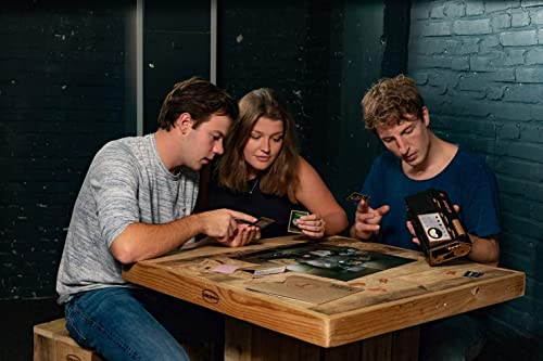 Escape Room The Game, Version 2 - with 4 Thrilling Escape Rooms | Solve The Mystery Board Game for Adults and Teens (English Version)