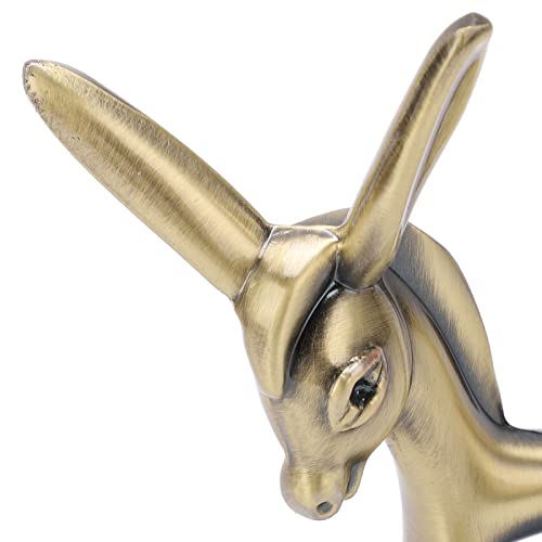 Pssopp Ring Holder Statue Cute Animal Ring Holder Art Decoration Jewelry Holder Ring Organizer Display Stand for Holding Small Jewelries