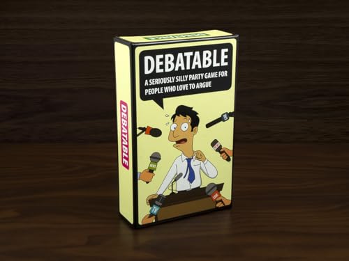 Mindmade Debatable - A Hilarious Party Game for People who Love to Argue