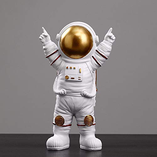 Sculpture Figurines Ornaments - for Living Room, Table Decor, Sculptures Statues Ornaments Figurine Collectible Figurines Astronaut Decoration Resin Crafts Room Cabinet Soft Outfit Accessories Sesktop