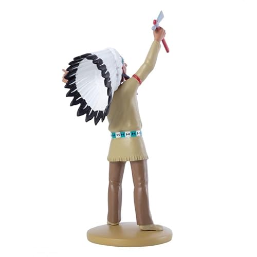 Tintin, The Great American Indian Chief 13 cm Figure Collection (42249)