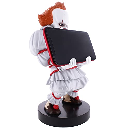 Exquisite Gaming: Warner Bros: Pennywise - Original Mobile Phone & Gaming Controller Holder, Device Stand, Cable Guys, IT Licensed Figure