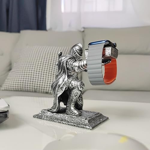 Watch Holder Dock Knight Smart Watch Charging Stand Holder Watch Display Desk Holder for Apple Watch Series