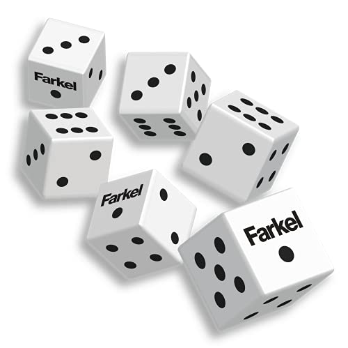 Imagination Gaming FARKEL Dice Tube, The Classic Addictive Game of Guts & Luck, Family-Friendly Fun, Game Night Entertainment, 6 Farkel Dice, Rules, Farkle, Players 2+, Ages 8+