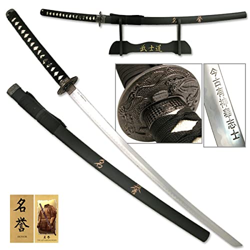 Snake Eye Tactical Last Samurai Japanese Sword-Katana Honor Comes with Free Stand