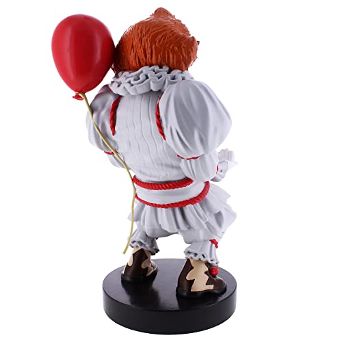 Exquisite Gaming: Warner Bros: Pennywise - Original Mobile Phone & Gaming Controller Holder, Device Stand, Cable Guys, IT Licensed Figure