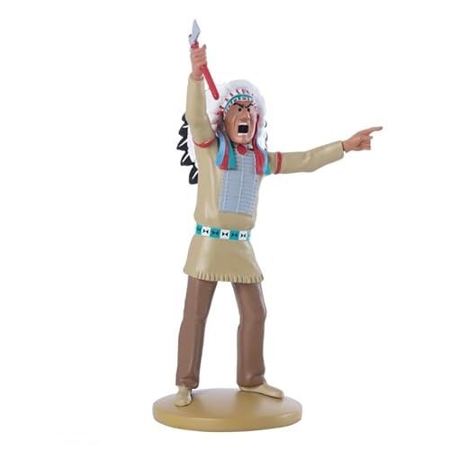 Tintin, The Great American Indian Chief 13 cm Figure Collection (42249)