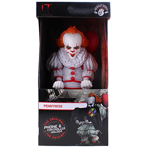 Exquisite Gaming: Warner Bros: Pennywise - Original Mobile Phone & Gaming Controller Holder, Device Stand, Cable Guys, IT Licensed Figure