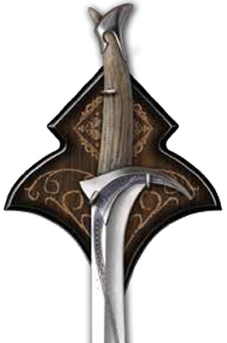 United Cutlery Orcrist Sword of Thorin Oakenshield | Replica "Goblin Cleaver" from The Hobbit | Officially Licensed | Wall Plaque