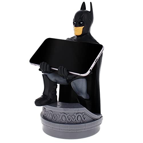 Exquisite Gaming: Warner Bros: Batman - DC Comics Original Mobile Phone & Gaming Controller Holder, Device Stand, Cable Guys, Licensed Figure