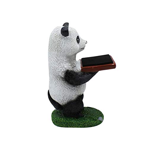 JUMISEE Cute Panda Watch Stand Creative Watch Storage Jewelry Display Table Ring Eyeglass Holder for Office Home Decoration