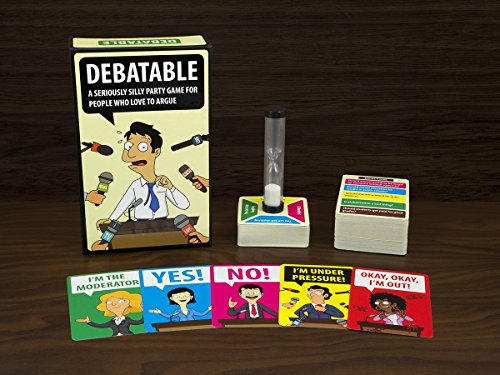 Mindmade Debatable - A Hilarious Party Game for People who Love to Argue