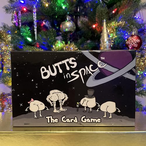 Butts in Space: The Card Game - Fun Gift for Families, Kids Ages 8-12, Teens, Grandmas, Grandpas, and Old Maids