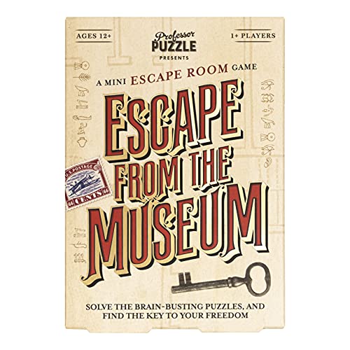 Professor Puzzle Escape from The Museum Escape Room Game