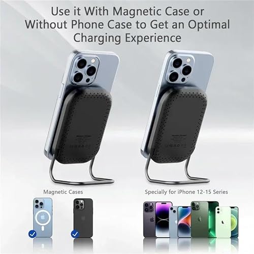 Magnetic Wireless Charging Station Fast Charging Pad for iPhone 16/15/14/13/12/Pro/Pro Max Series Airpods Magnetic Fast Charging Stand