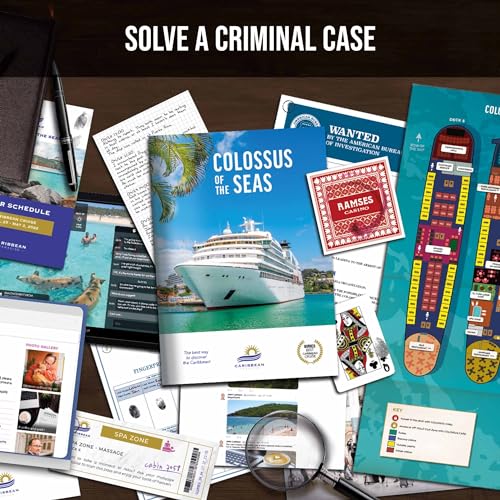 PROFILER - Missing in the Caribbean: John LeBlanc Reported Missing – Murder Mystery Games for Adults – Individuals, Date Night, Family Night - Escape Room Board Game - Find Clues and Solve the Mystery