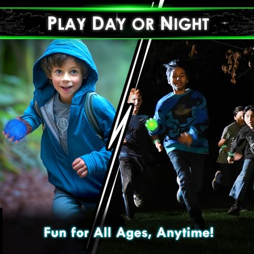 Redux: The Original Glow in The Dark Capture The Flag Game | Ages 8+ | Outdoor Games for Kids and Teens | Glow in the Dark Games | Sports Gifts for Boys | Alternative to Laser Tag Guns & Flag Football