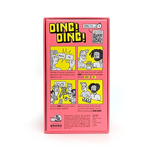 Big Potato You Can't Say UMM… : A Party Game for Family and Adults, Fast-Paced Family Word Game, Must Have for Game Night