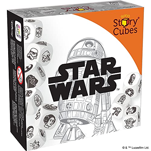 Zygomatic Rory's Story Cubes Star Wars Edition Box | Storytelling Game for Kids and Adults | Fun Family Game | Creative Kids Game | Ages 6 and up | 1+ Players | Average Playtime 10 Minutes | Made by