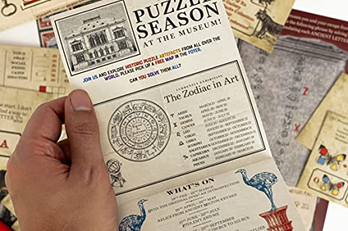 Professor Puzzle Escape from The Museum Escape Room Game