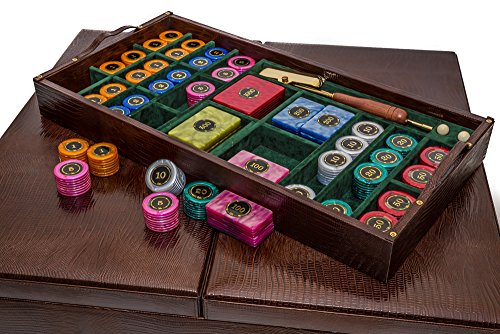 Bello Games Collezioni - Piazza San Lorenzo, Luxury Roulette Set Plated in 24K Gold from Italy.