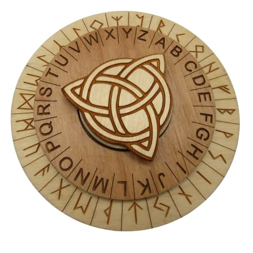 Runes Cipher for Escape Rooms - Decoder Disk - Escape Room Prop