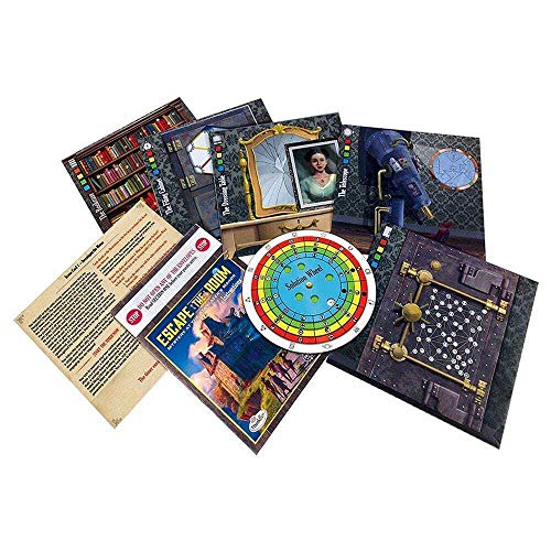 ThinkFun Escape the Room Stargazer's Manor - A Thrilling Escape Room Game in a Box for Ages 10 and Up | Enhances Logical Reasoning | Perfect for Family Game Night | Ideal Gift for Puzzle Lovers