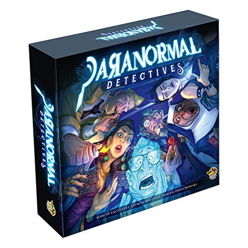 Paranormal Detectives Party Game | Murder Mystery Board Game | Crime Scene Investigation Game for Kids and Adults | Ages 12+ | 2-6 Players | Avg. Playtime 30-150 Minutes | Made by Lucky Duck Games