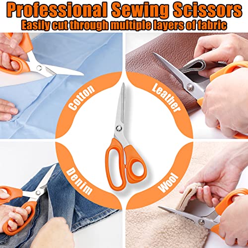 Sewing Kit for Adults,Maxfanay Needle and Thread Kit for Sewing,Professional Sewing Supplies Accessories with Tailor Scissors,43XL Thread,30 Needles,Thread Snips and More for Travel Home Beginners