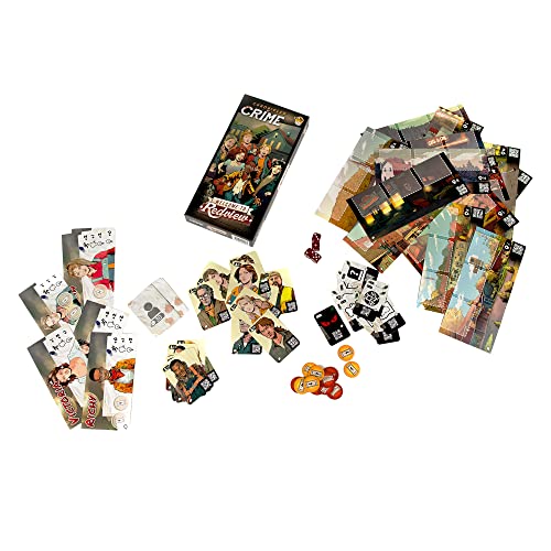 Chronicles of Crime Welcome to Redview Board Game EXPANSION | Mystery Game | Cooperative Game for Kids and Adults | Ages 12+ | 1-4 Players | Avg. Playtime 60-90 Mins | Made by Lucky Duck Games