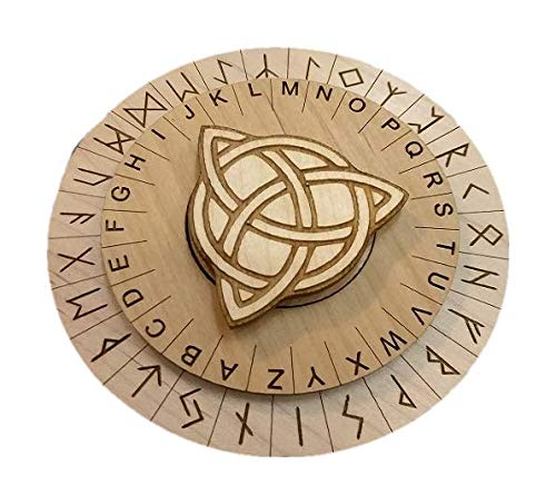 Runes Cipher for Escape Rooms - Decoder Disk - Escape Room Prop