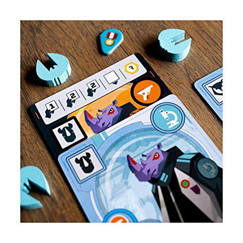 Wild Space Card Game | Tactical Strategy Game | Combo Card Game | Space Exploration Game | Ages 10+ | 1-5 Players | Average Playtime 15-40 Minutes | Made by Pandasaurus Games, Multicolor