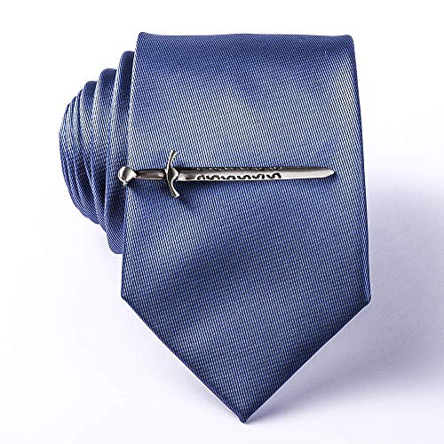 2 inch Novelty Tie Clip for Men Funny Slide Tie Bar for boys personalized Tie Clip Tie Tack Accessories Gift for Men - Sword