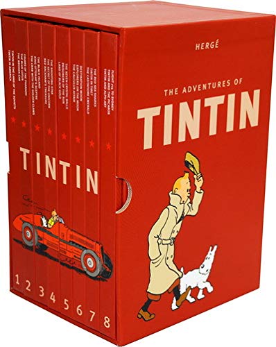 A Library of The Adventures of Tintin Complete Collection Hardcover