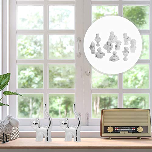 JOINPAYA 1 Set 2 Pcs Cat Ring Holder Jewelry Holder Ceramic Ring Holder Display Stands for Collectibles Earring Storage Organizer Cat Figurines Kitten Ring Holder Bracelet Storage Box Doll