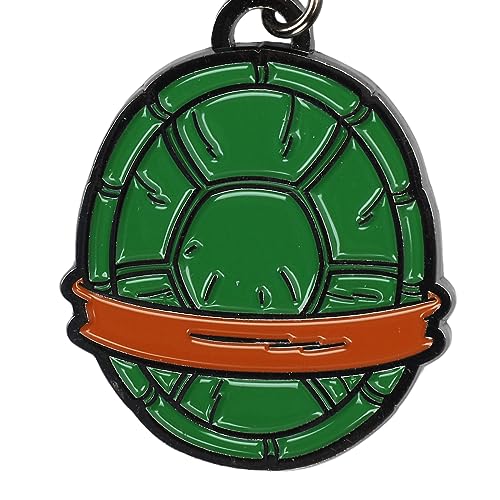 Teenage Mutant Ninja Turtle Keychain with Three Charms